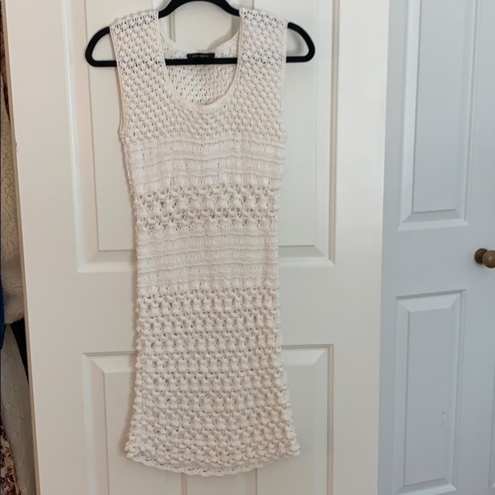 Cynthia Steffens crochet shift dress